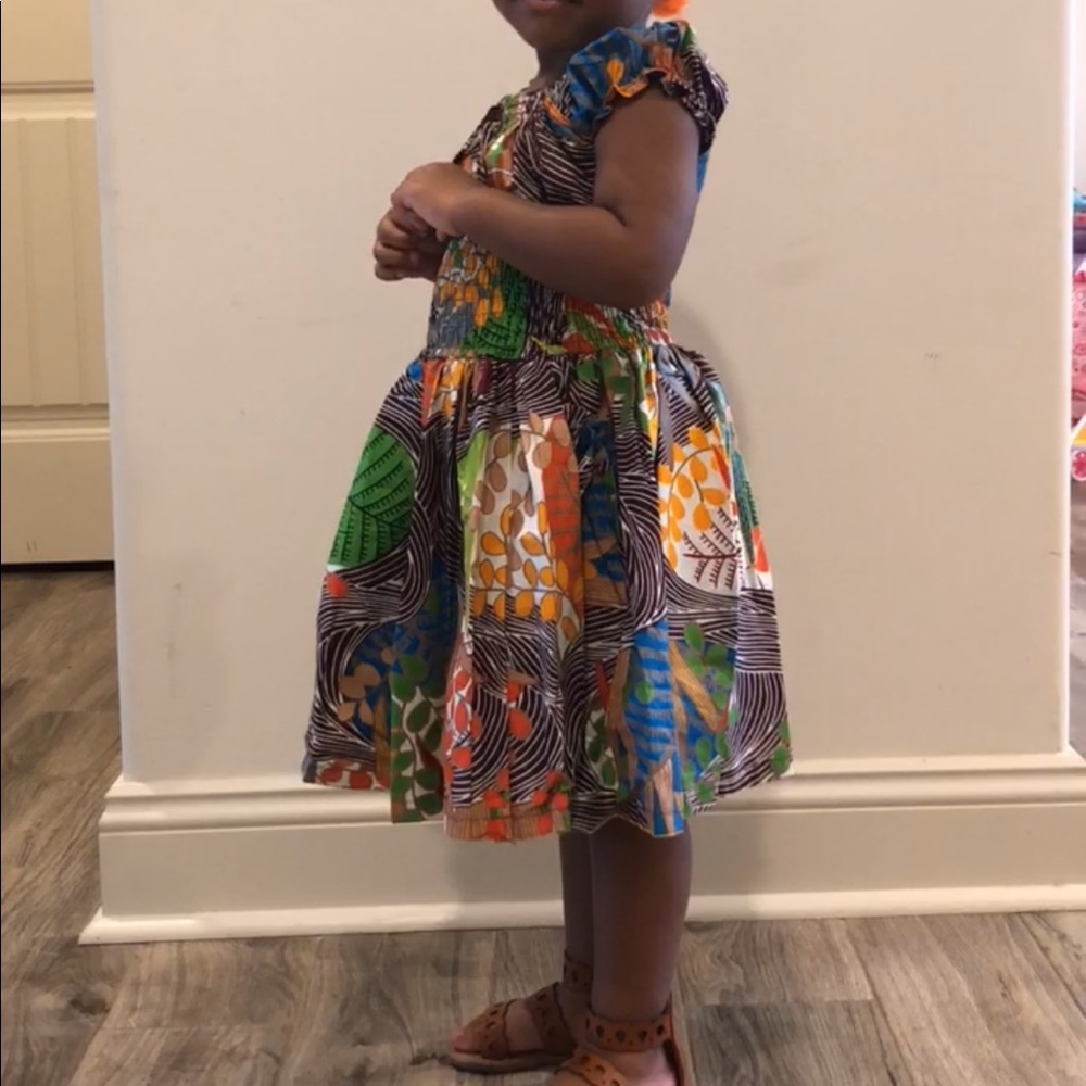 African print Toddler dress